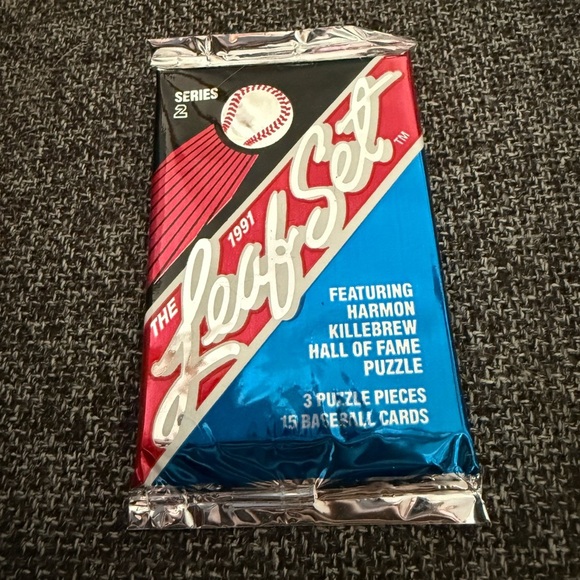 1-Pack Series 2 The 1991 Leaf Set MLB •VINTAGE• - Picture 1 of 7